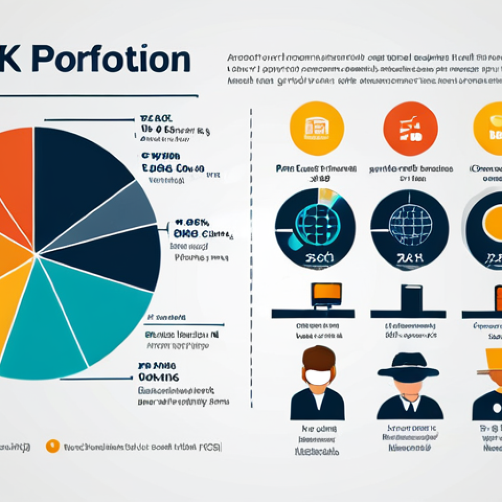 Diversified ETF Portfolio Visualization**

"A brightly lit, organized infographic illustrating a diversified investment portfolio. Pie charts showcase asset allocation across various ETF sectors: technology, healthcare, international stocks, and bonds. Icons represent each sector. Modern, clean design, professional presentation, safe for work, appropriate content, fully clothed, professional, educational, perfect anatomy, natural proportions."

**