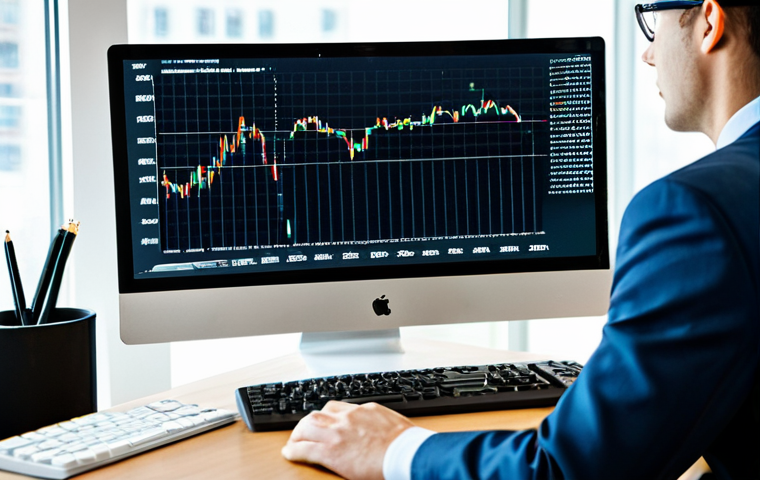 ETF 투자 시 매매 타이밍 분석 - Business Professional Analyzing Market Data**

"A professional financial analyst in a modern office,...