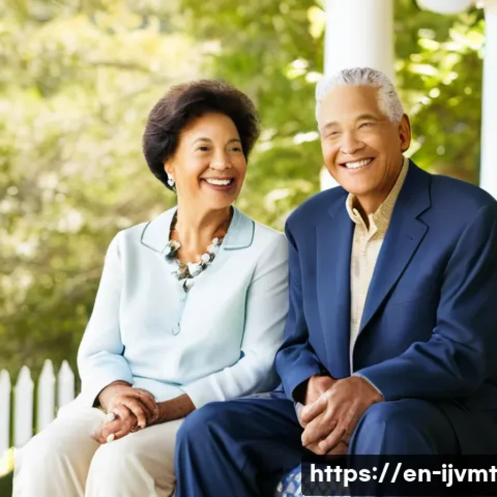 투자 목표에 따른 ETF 선택 전략 - **Prompt for Retirement Planning:**
    "An image depicting a diverse, healthy elderly couple in the...
