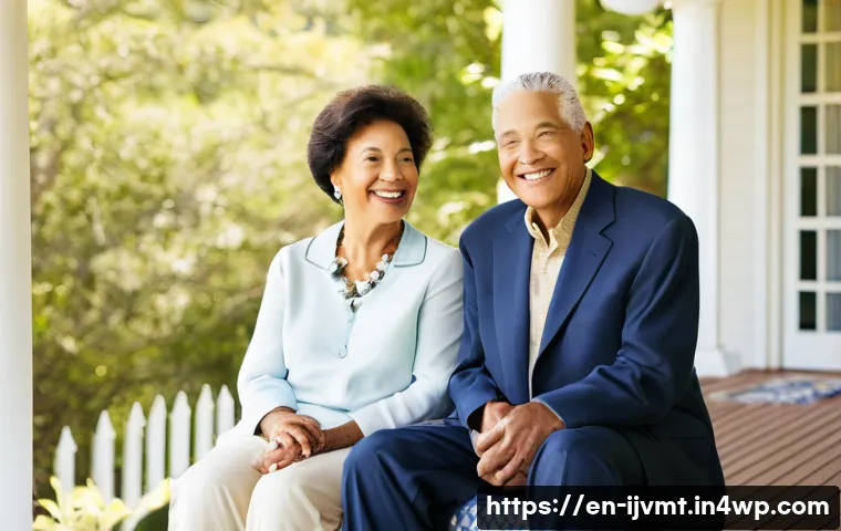 투자 목표에 따른 ETF 선택 전략 - **Prompt for Retirement Planning:**
    "An image depicting a diverse, healthy elderly couple in the...