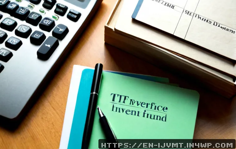 투자 스타일에 따른 ETF 선택 가이드 - Photorealistic overhead view of a clean home office desk illustrating ETF investment styles: three d...