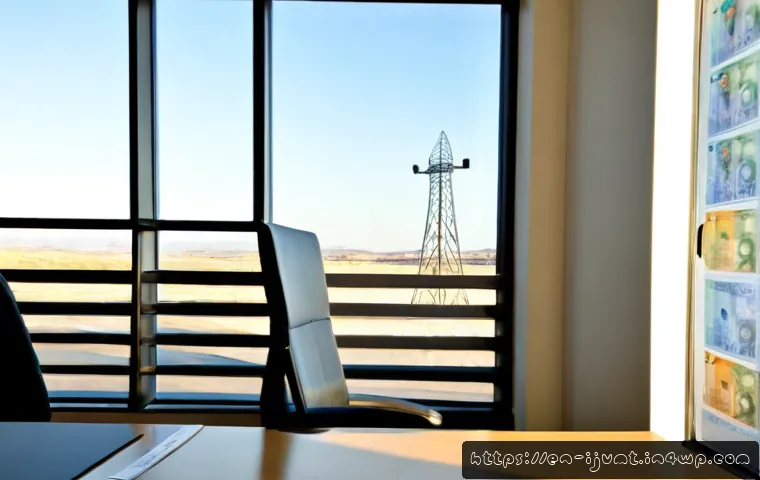 ETF 투자 전략  가치주 vs 성장주 - Photorealistic financial planning scene, a confident middle-aged investor at a clean home office des...